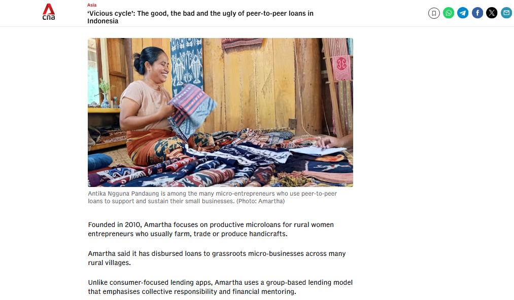 RadVoice Bantu Amartha Lewat Kisah Digital Lending UMKM